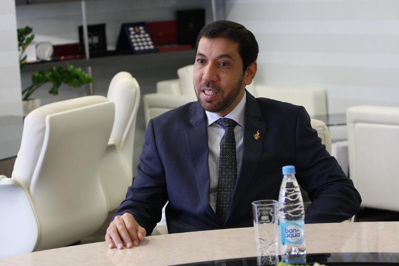 Визит представителя НОК Объединенных Арабских Эмиратов в НОК Беларуси