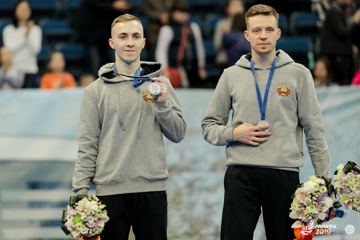 Владислав Гончаров – двукратный медалист тестового турнира по прыжкам на батуте