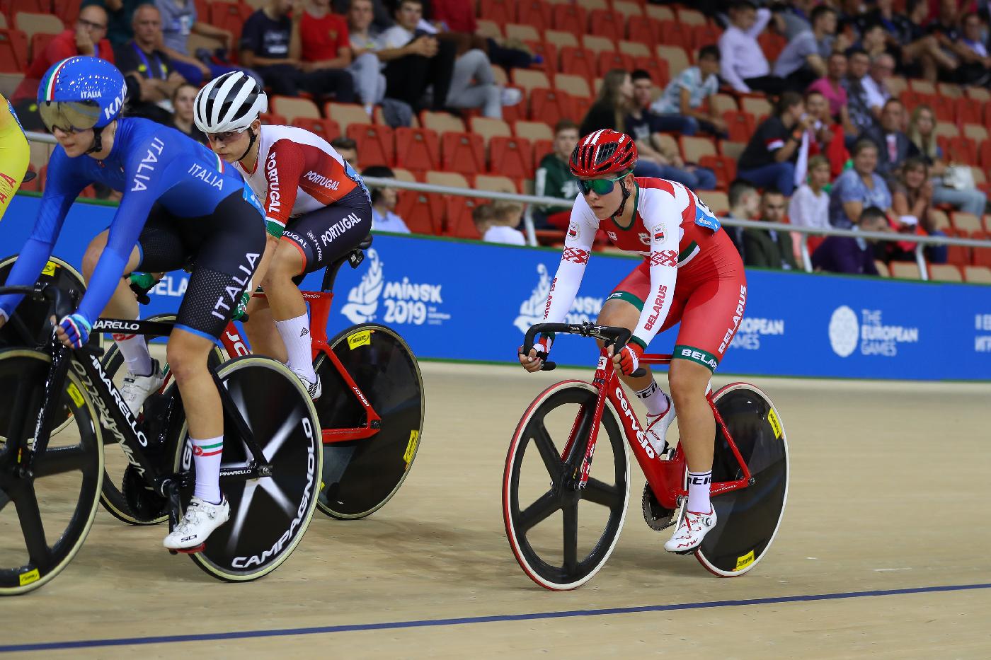 Минск-2019. Велогонщица Анна Терех стала третьей в скретче