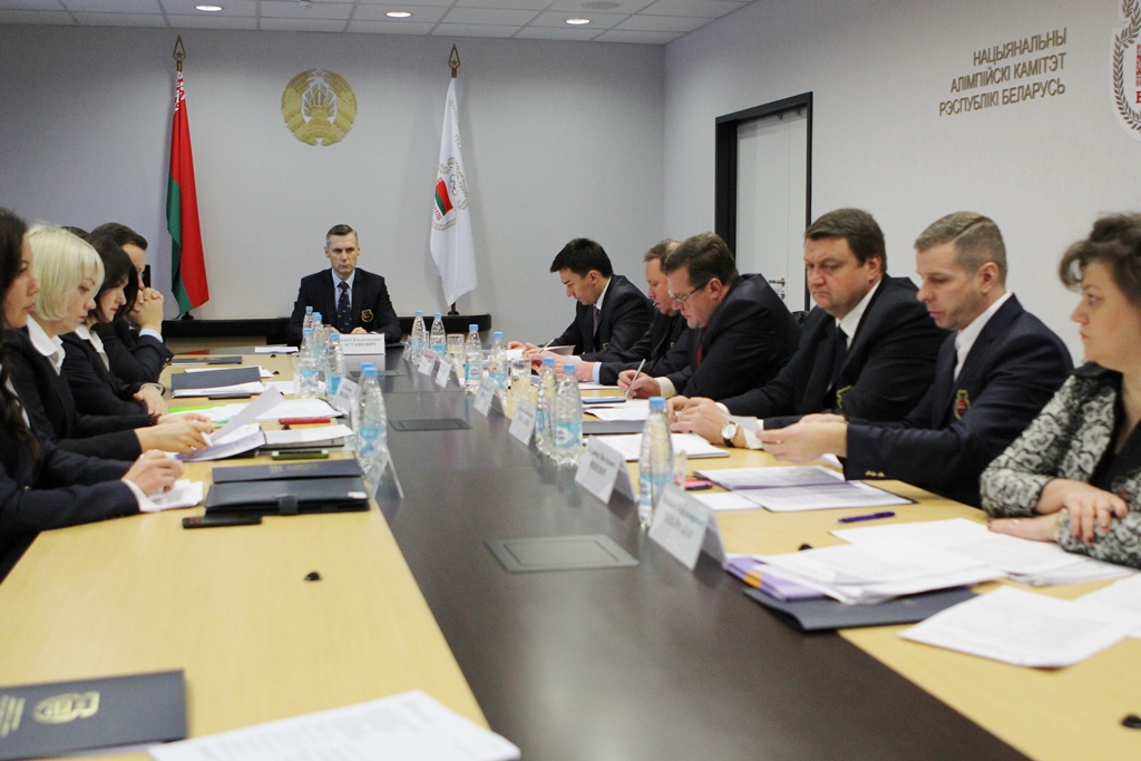 Итоги заседания Исполкома НОК Беларуси