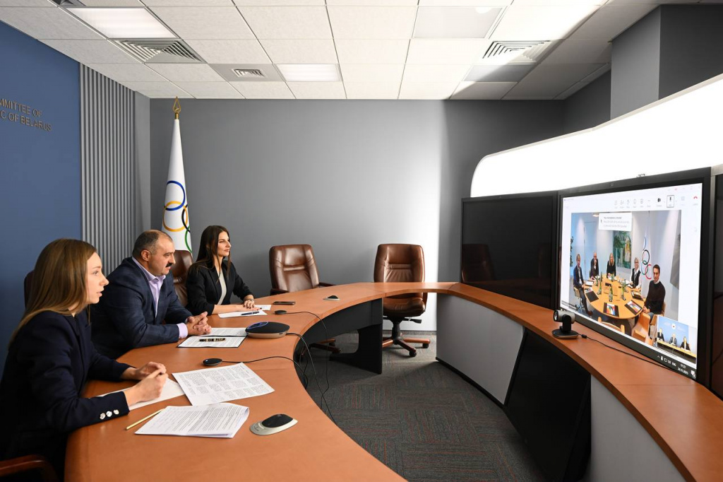 Виктор Лукашенко и Кирсти Ковентри провели переговоры в формате видеоконференции Виктор Лукашенко и Кирсти Ковентри провели переговоры в формате видеоконференции