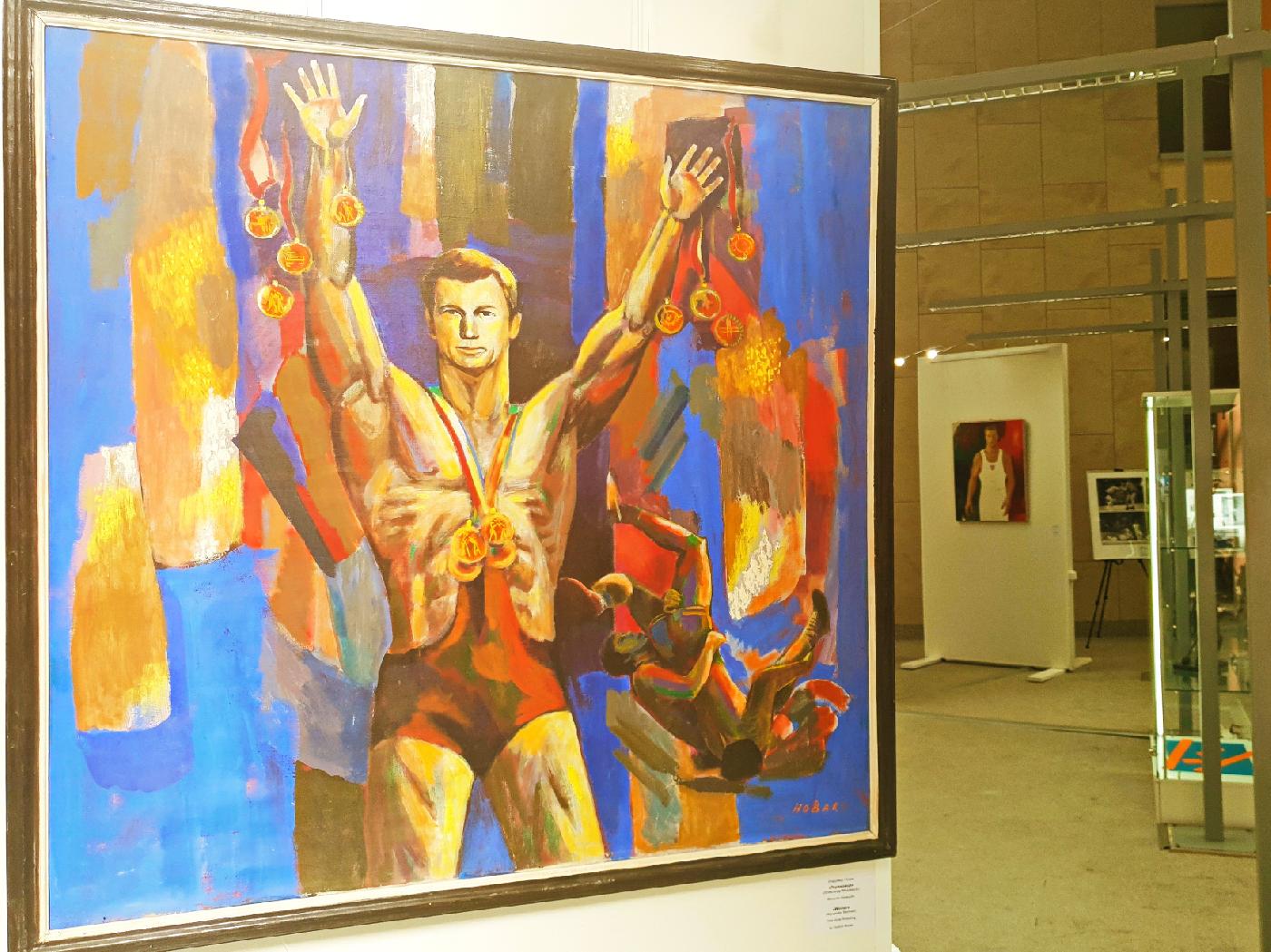 В Национальной библиотеке открылась выставка «Беларусь спортивная»