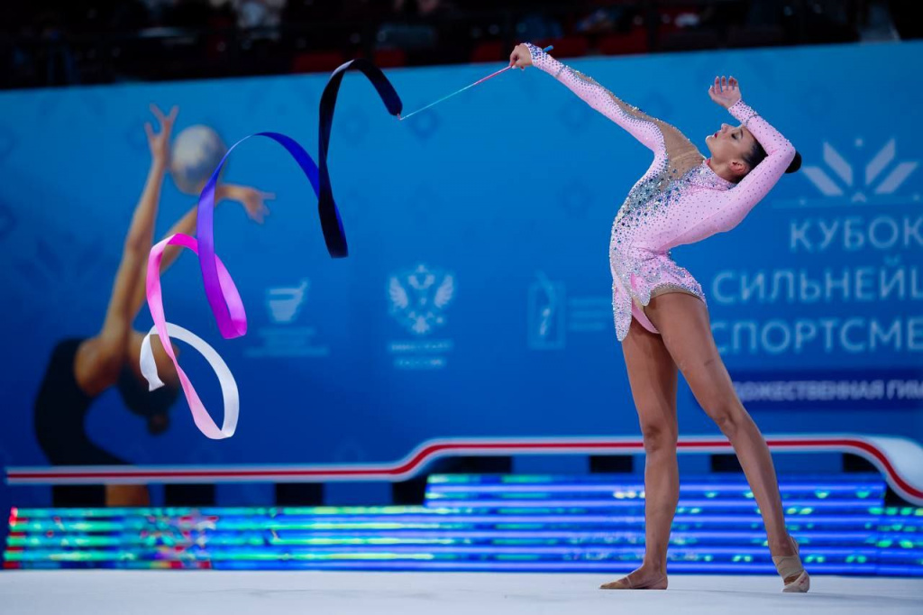 Белорусские грации выиграли все золотые награды в отдельных упражнениях Кубка сильнейших в Москве Белорусские грации выиграли все золотые награды в отдельных упражнениях Кубка сильнейших в Москве