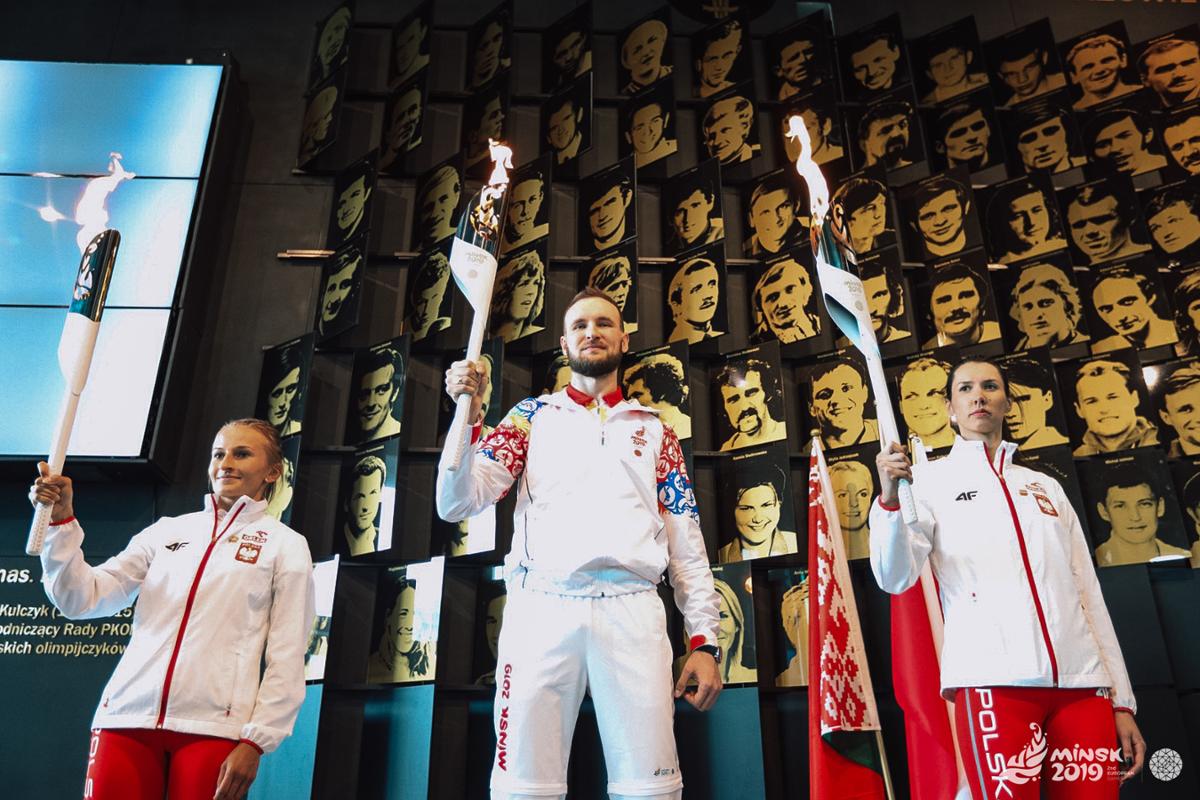 «Пламя мира» встретили в Польше «Пламя мира» встретили в Польше