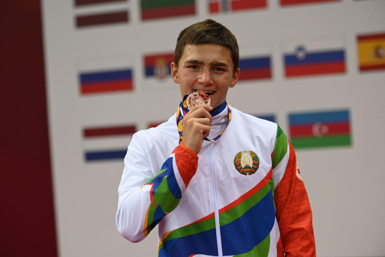 Баку-2019. Борец Никита Мурашко завоевал бронзовую награду летнего ЕЮОФ