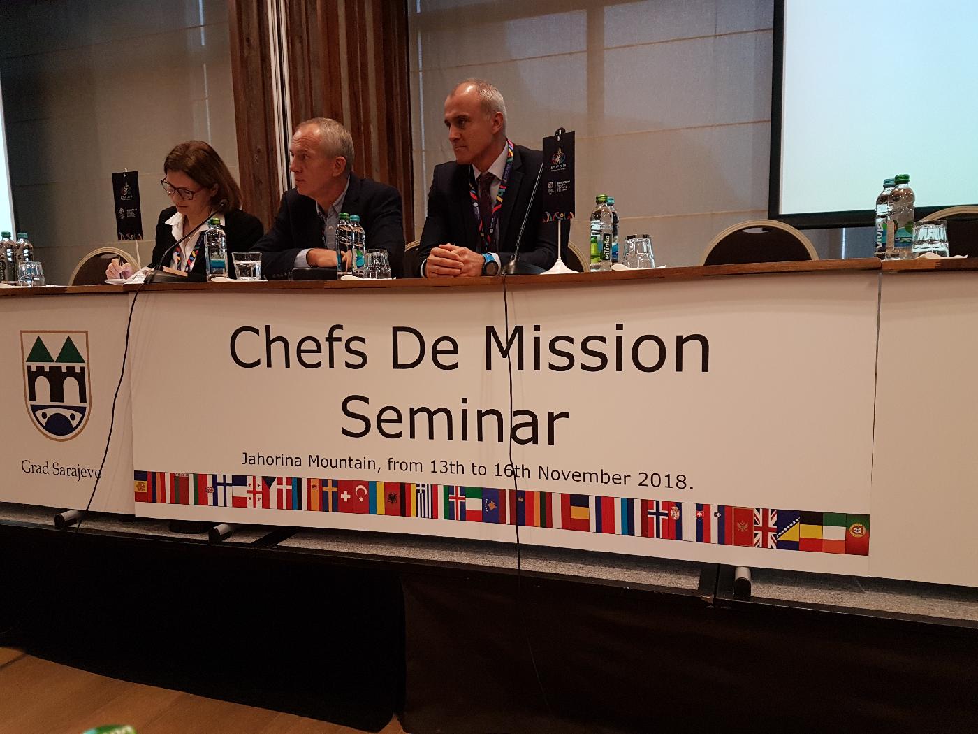 В Сараево прошел семинар шефов миссий ЕЮОФ-2019