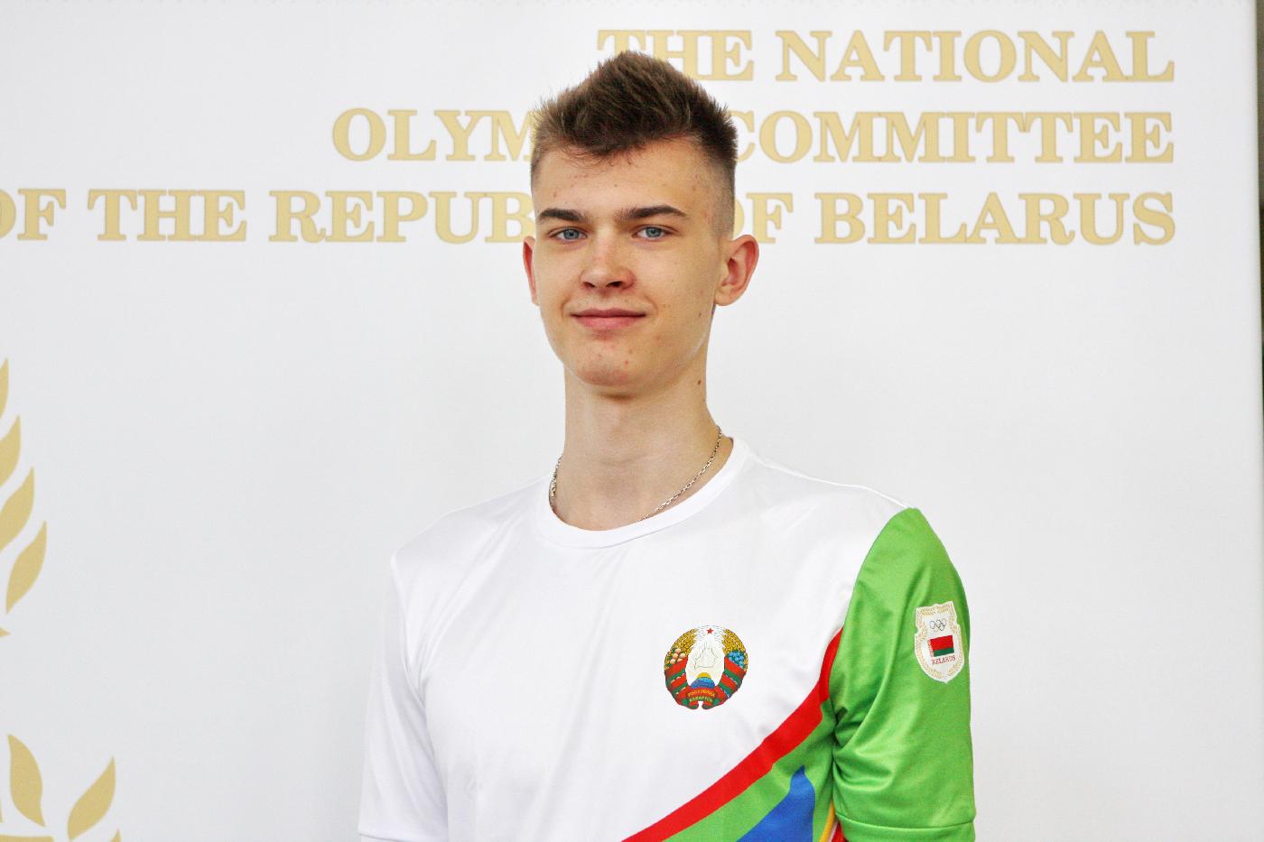 Baku-2019. Volleyball player Vladislav Babkevich is captain and flag holder of the Belarusian team