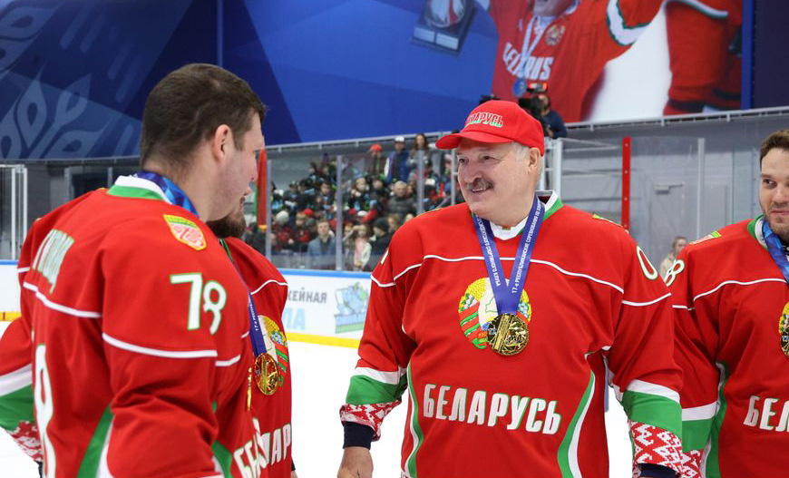 Хоккейная команда Президента Беларуси - победитель РХЛ