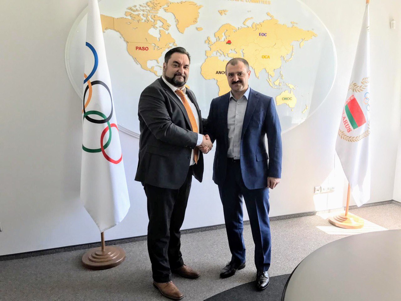 Минский часовой завод – официальный спонсор НОК Беларуси