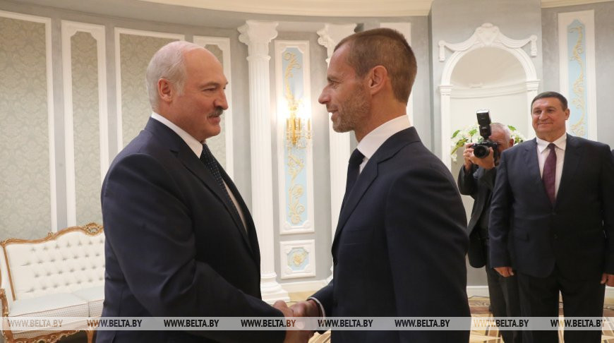 Lukashenko: Belarus ready to host UEFA Super Cup