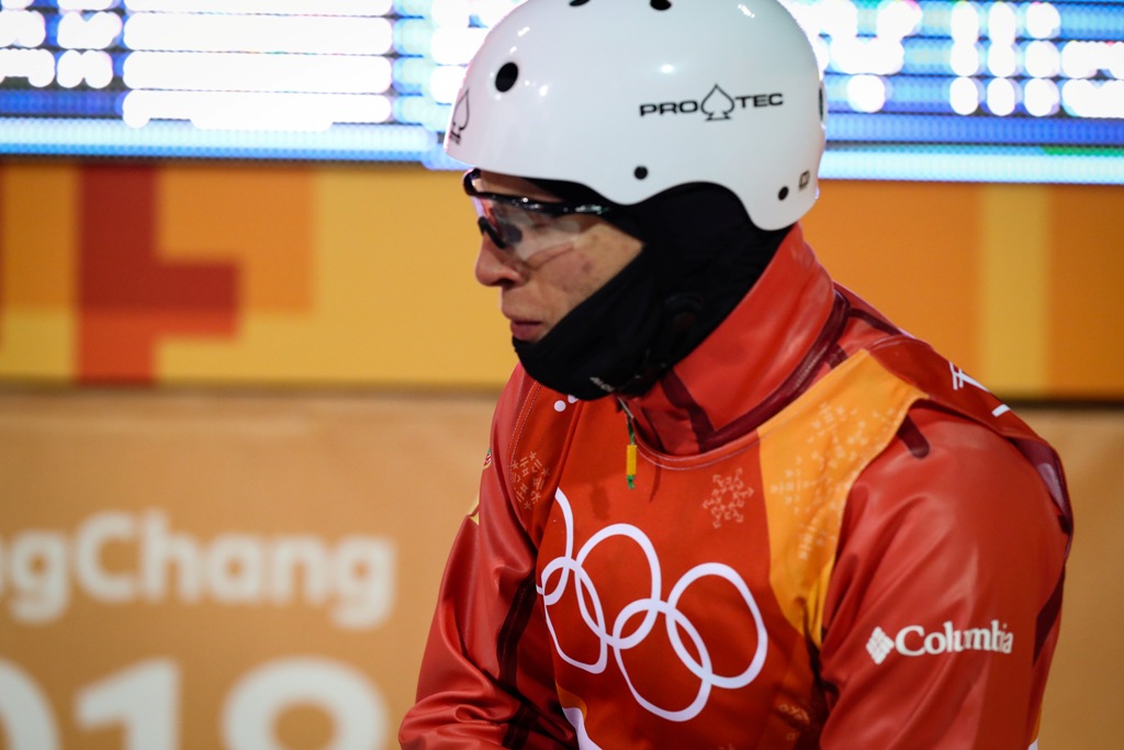 Stanislau Hladchanka failed to win men's aerials medal