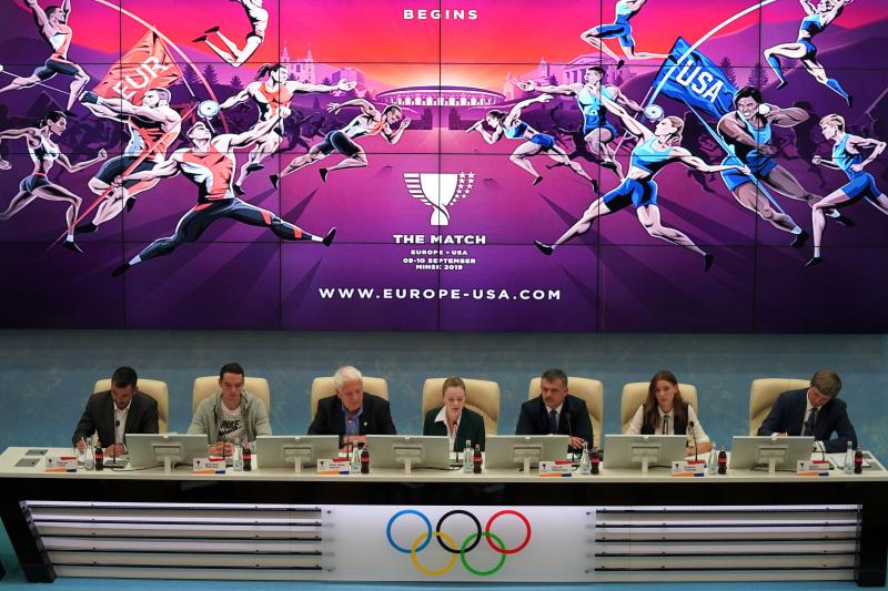 Десять белорусских атлетов вошли в состав команды Европы на матч с США