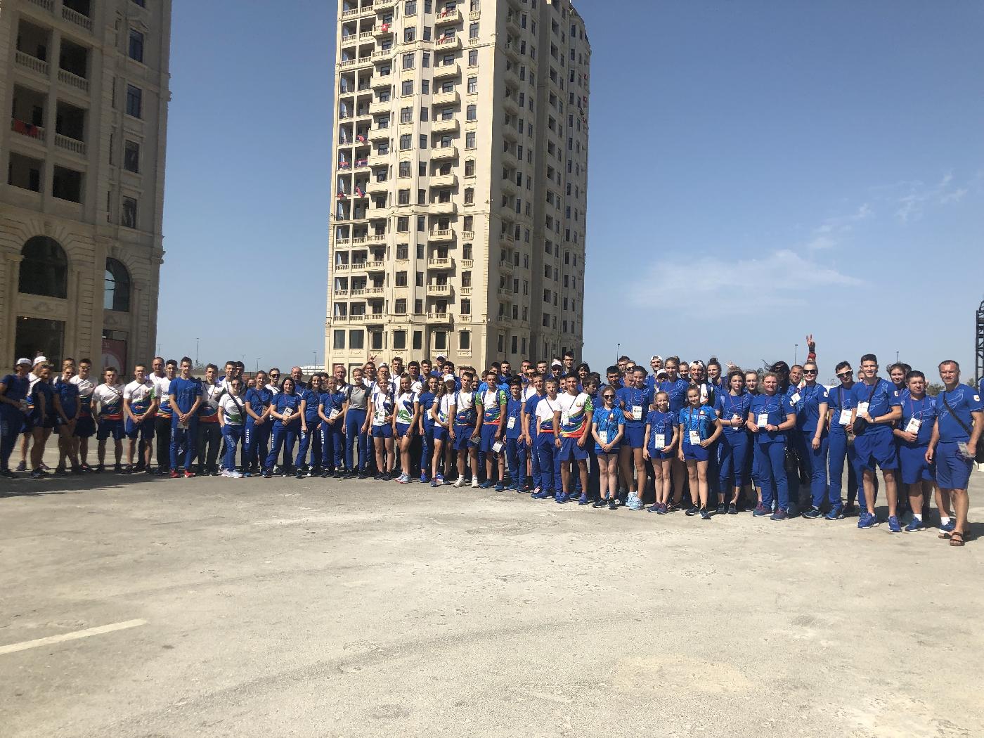 Баку-2019. Белорусская команда прибыла на Европейский юношеский олимпийский фестиваль Баку-2019. Белорусская команда прибыла на Европейский юношеский олимпийский фестиваль