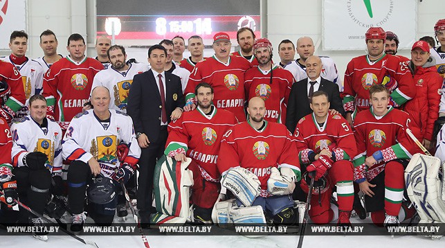 The President's hockey team defeated the Mogilev hockey players at amateur competitions