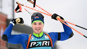 Биатлонисты успешно стартовали на Кубке Содружества в Ханты-Мансийске 