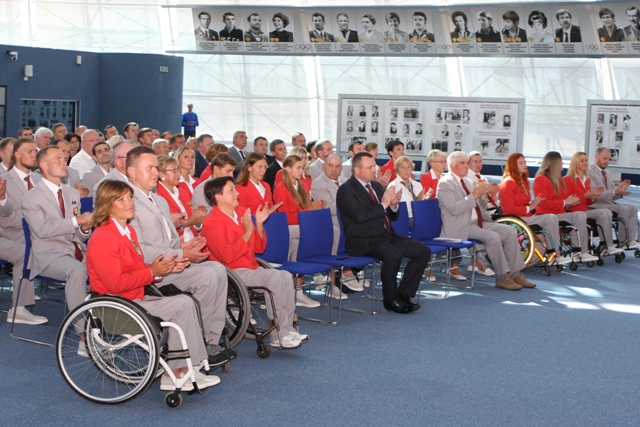 В нашей спортивной делегации было