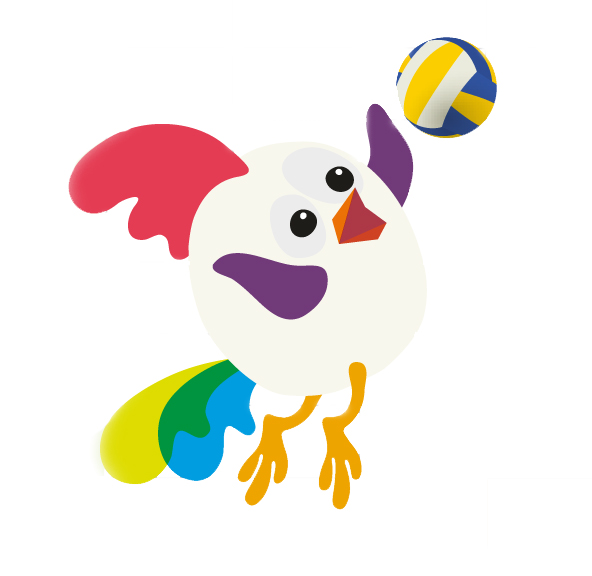 volleyball maskot