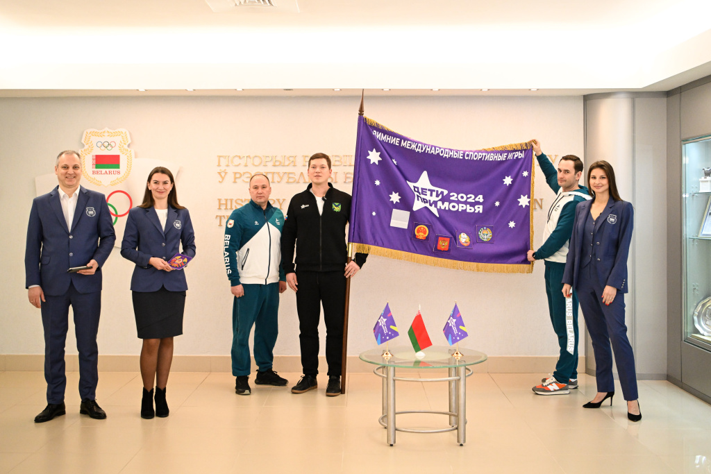Эстафета флага "Дети Приморья" состоялась в Минске