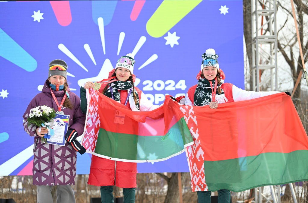 Belarusian skiers clinch three medals at Children of Primorye