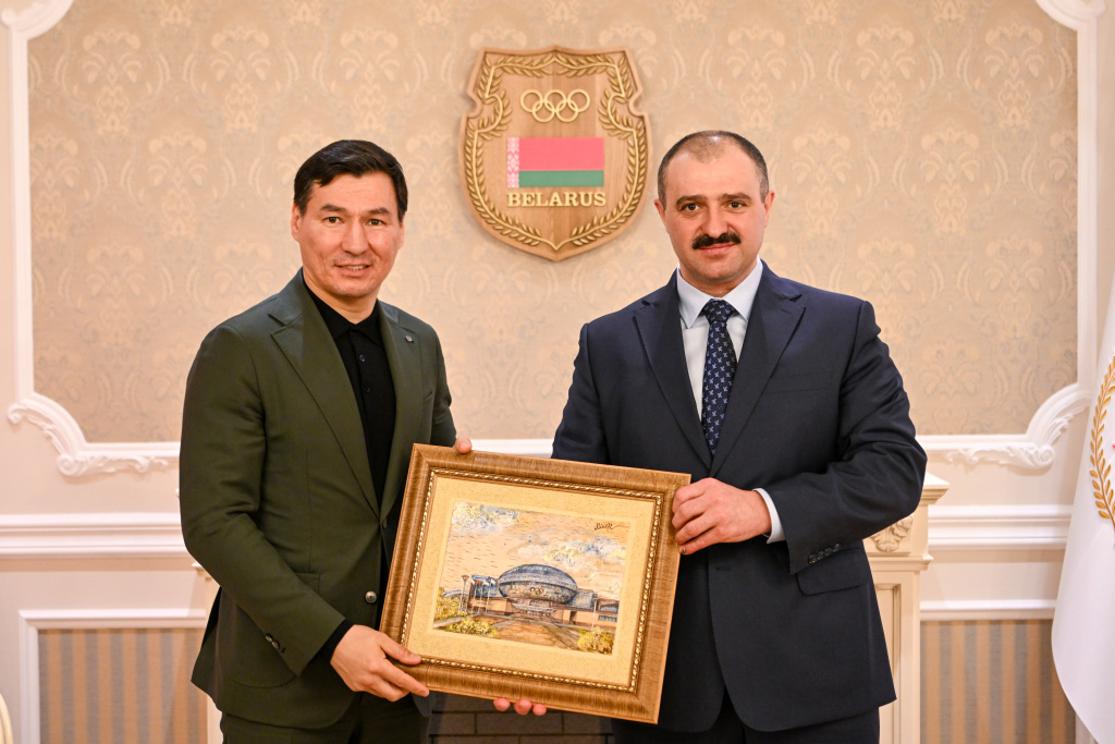 Виктор Лукашенко провел встречу с Главой Республики Калмыкия
