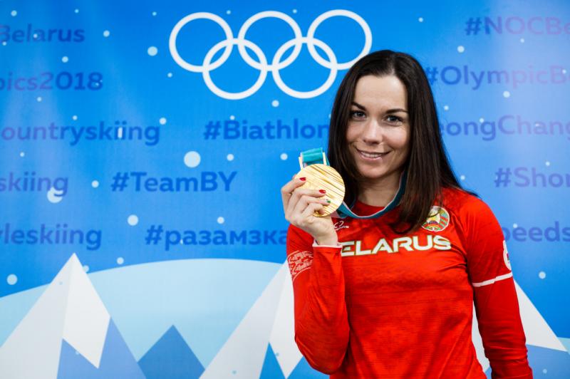 Nadezhda Skardino gives birth to baby boy