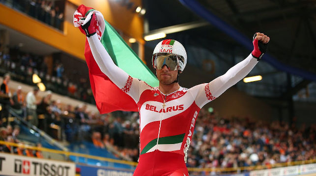 Yauheni Karaliok - winner of the Nations Cup in the omnium