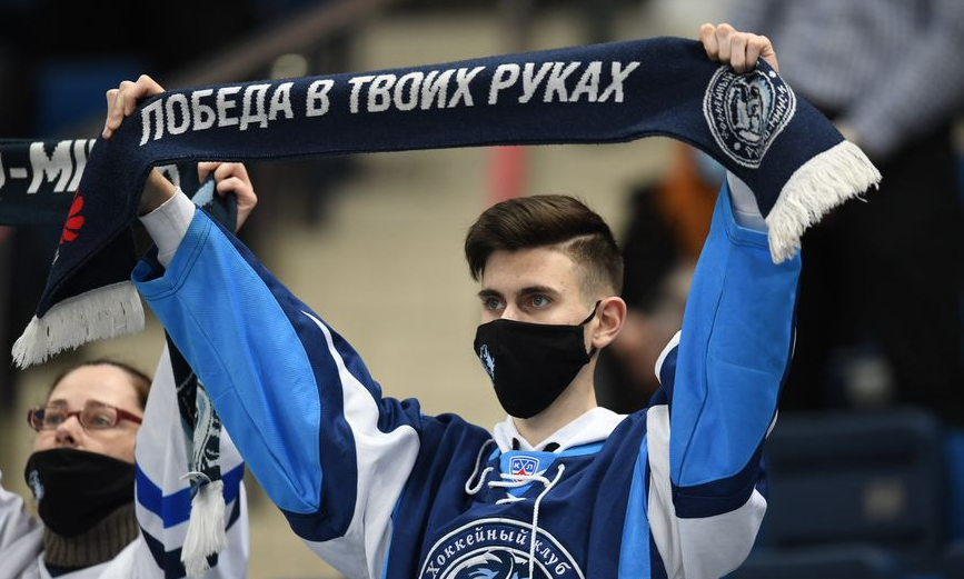 Хоккеисты "Динамо-Минск" победили "Северсталь" и упрочили место в плей-офф