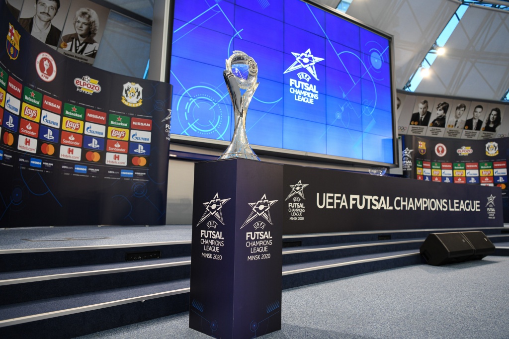 В НОК Беларуси состоялась жеребьевка «финала четырех» Лиги чемпионов по мини-футболу