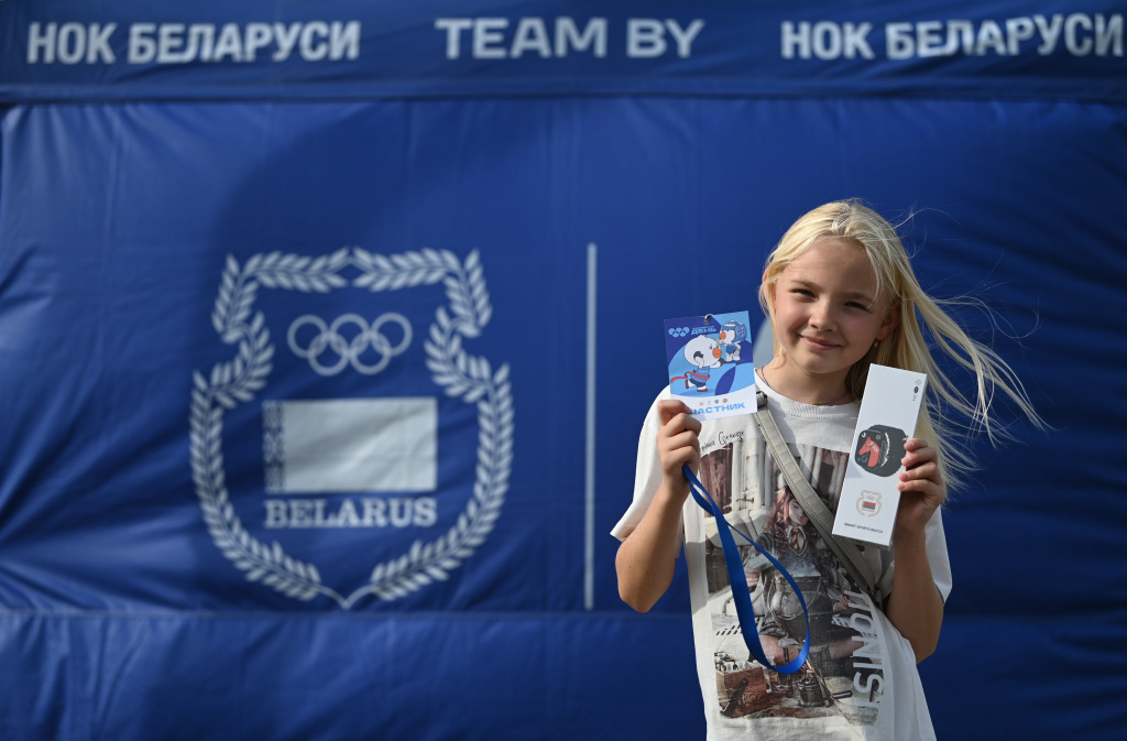 Олимпийский день для будущих чемпионов