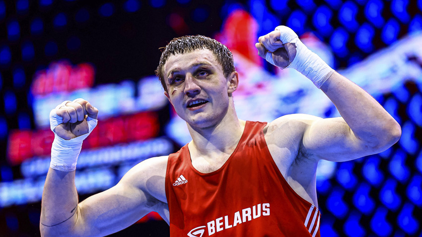 Aliaksei Alfiorau won the EUBC Elite Men Boxing Cup 2023