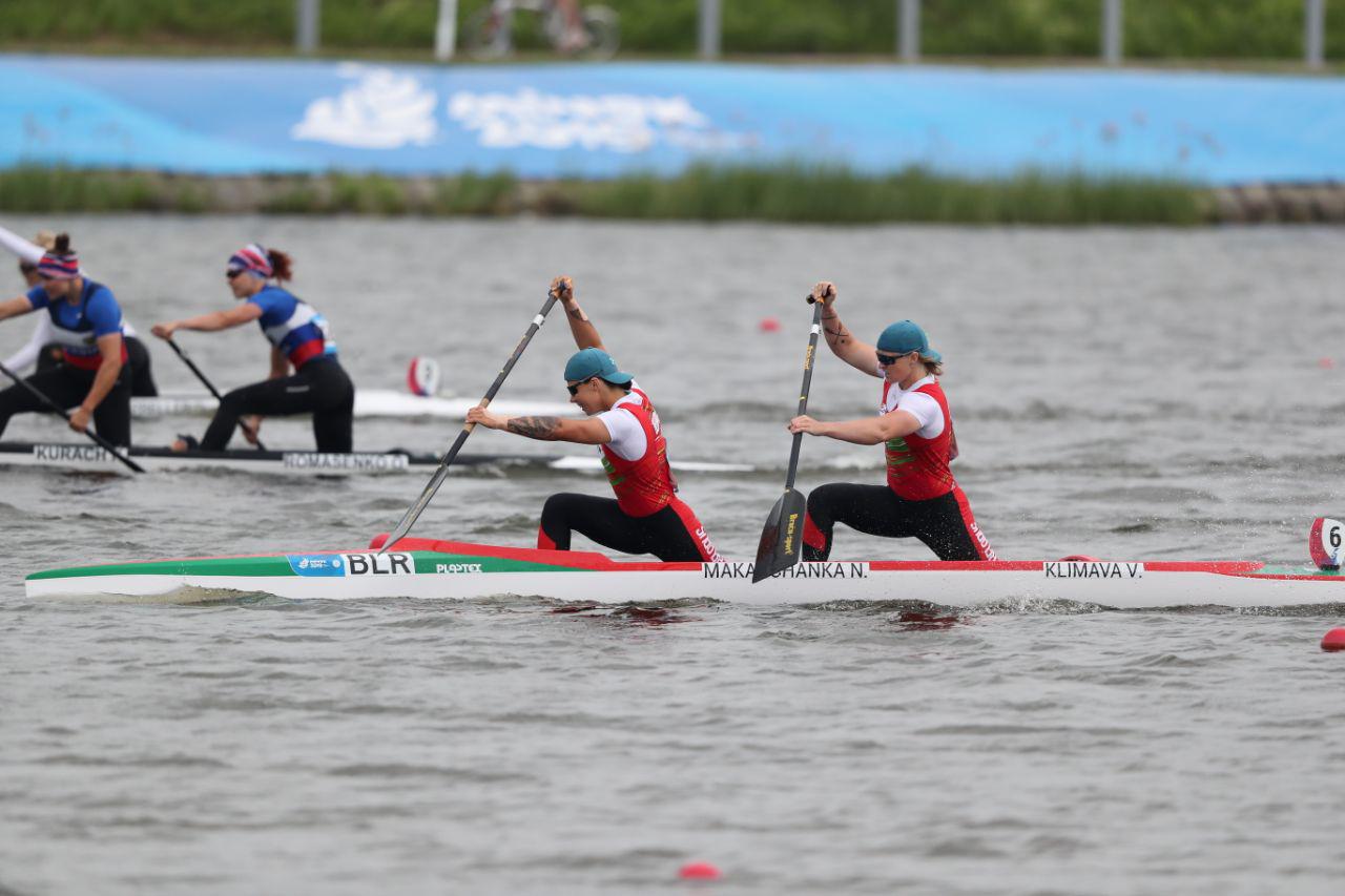 Minsk2019. Nadzeya Makarchanka and Volha Klimava claim silver in Women’s C2 500m