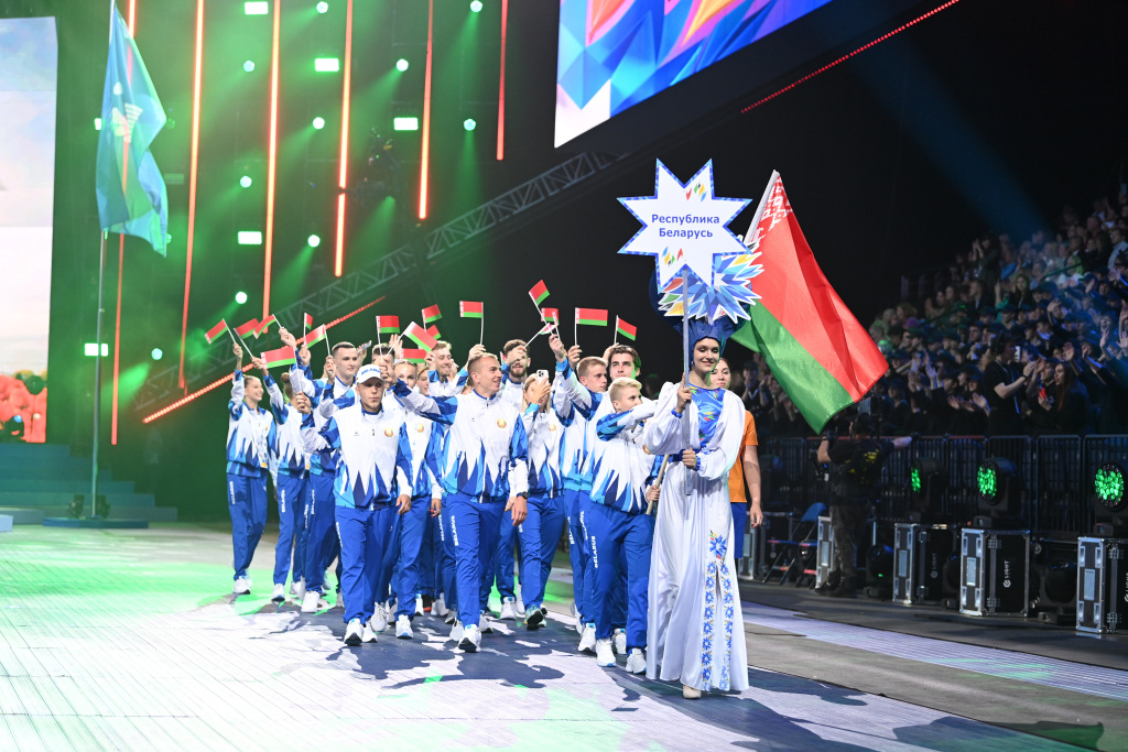 The opening ceremony of the II CIS Games was held in the Minsk Arena
