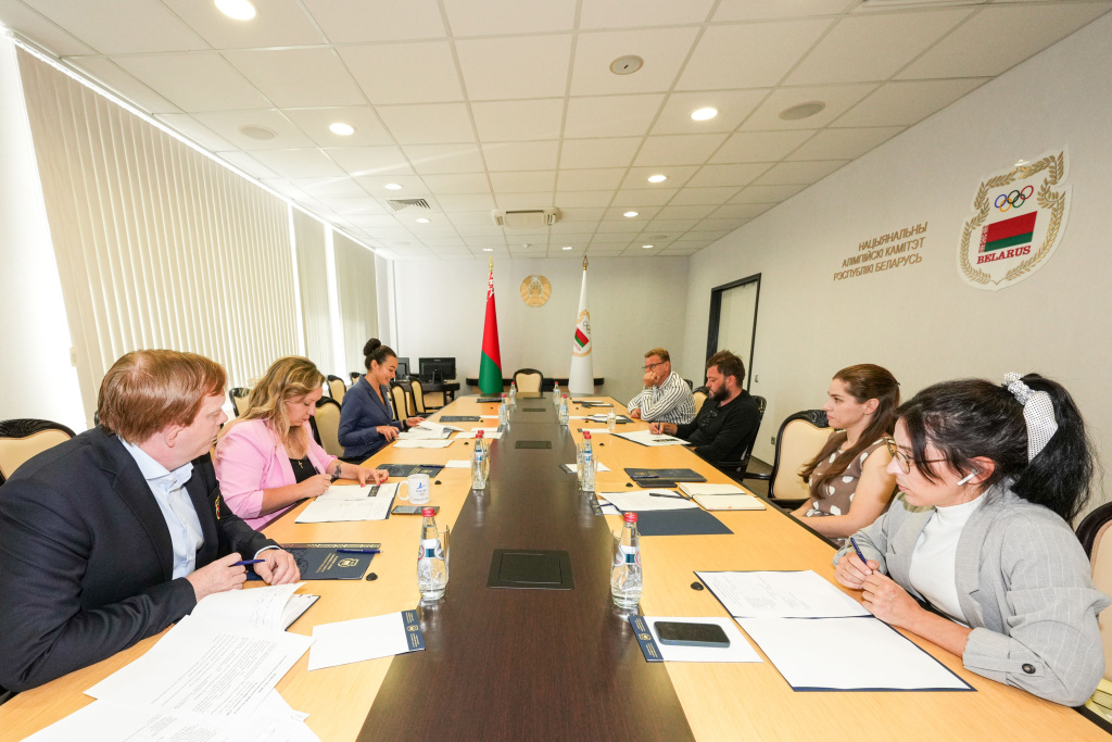 Заседание комиссии по коммуникациям НОК Беларуси 11 августа