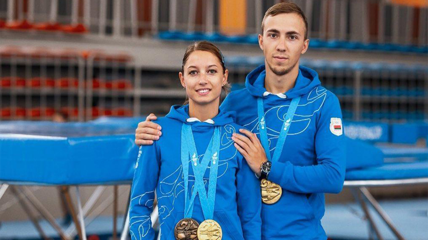 Батутисты Анна и Владислав Гончаровы стали родителями