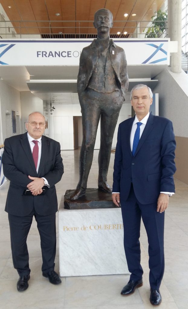 Генсек НОК Франции высоко оценил ход подготовки Беларуси к Европейским играм