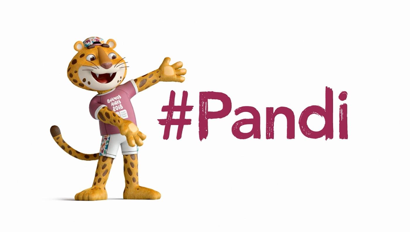 Going “wild” for the Buenos Aires 2018 mascot!