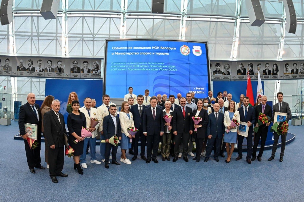 The medalists of the Olympic and Paralympic Games in Tokyo were honored in the NOC Belarus
