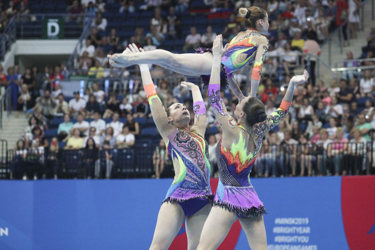 Minsk 2019. Belarusian acrobats win 2 bronze medals! Minsk 2019. Belarusian acrobats win 2 bronze medals!