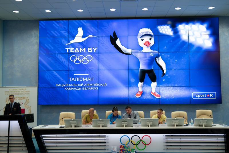 НОК презентовал маскота национальной олимпийской команды «Team BY»