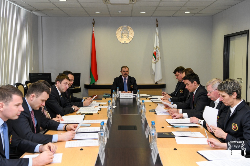 Заседание Исполкома НОК Беларуси 22 января