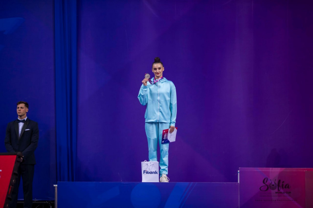 Белорусские гимнастки завоевали две медали на первом этапе Кубка мира по художественной гимнастике в Софии