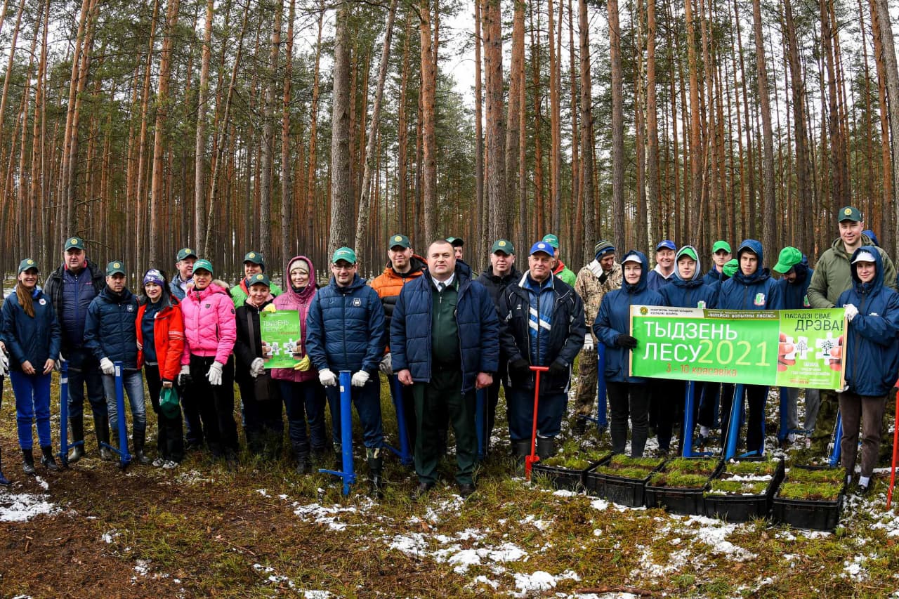 НОК Беларуси принял участие в акции «Неделя леса-2021»