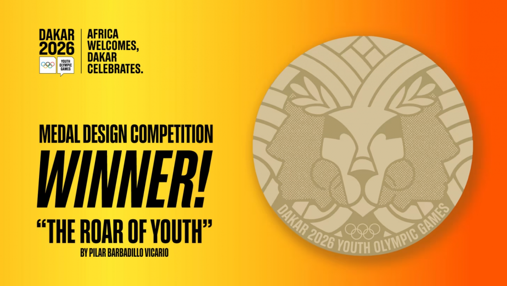 Представлен дизайн медали Юношеских Олимпийских игр в Дакаре 2026 года Представлен дизайн медали Юношеских Олимпийских игр в Дакаре 2026 года