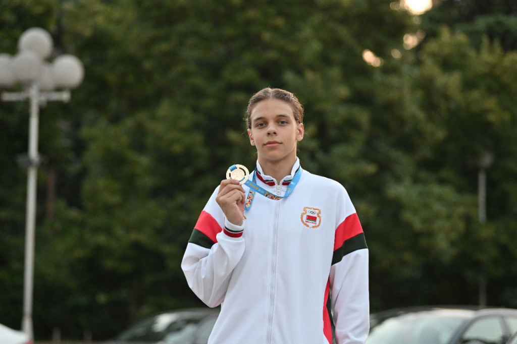 Рекорд и чемпионство: белорусы продолжают побеждать на ЕЮОФ в Скопье (видео)