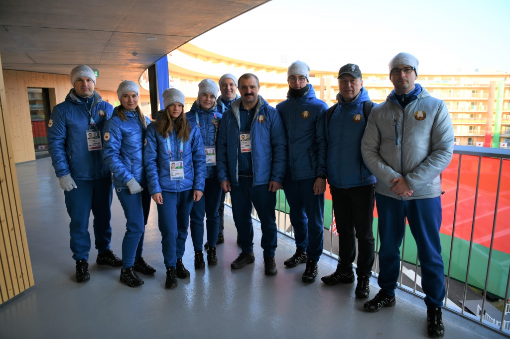 Viktor Lukashenko met with the Belarusian athletes at the YOG in Lausanne