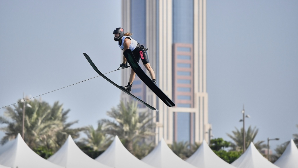 Белорусcкая воднолыжница Александра Данишевская победила на I Всемирных играх в Катаре