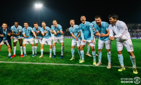 Футболисты «Динамо-Брест» выиграли чемпионат Беларуси 