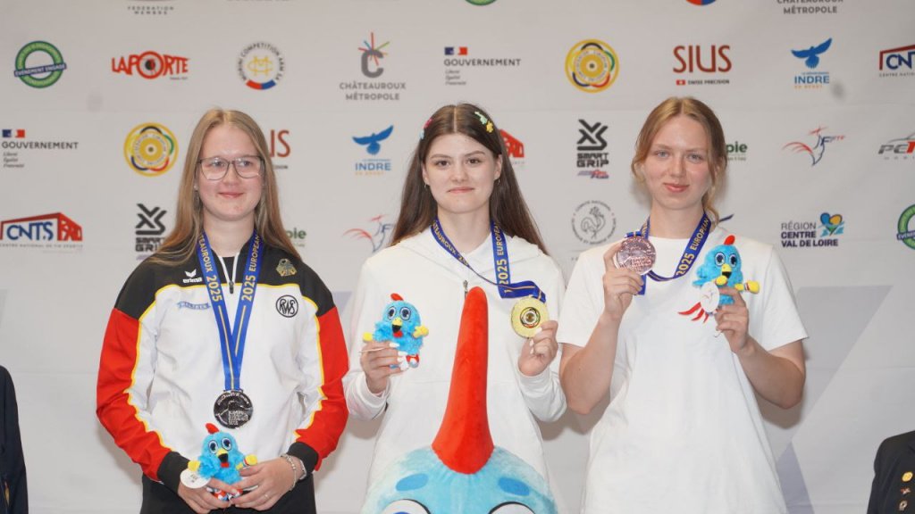 Belarusian shooters shine at European junior championships in Châteauroux
