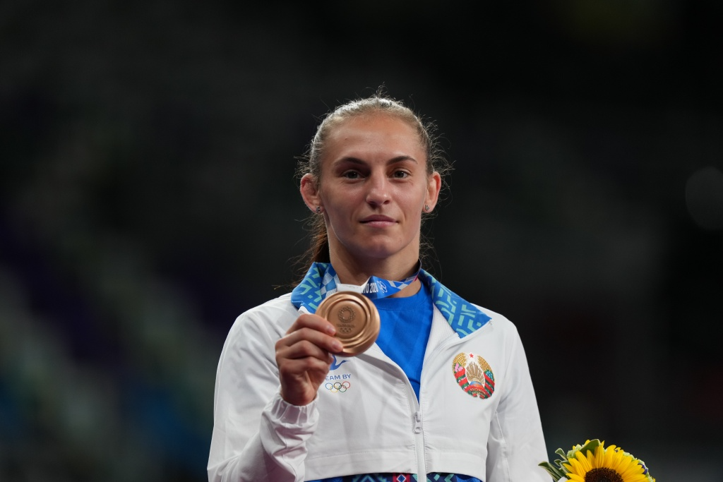 Vanesa Kaladzinskaya wins Olympic wrestling bronze