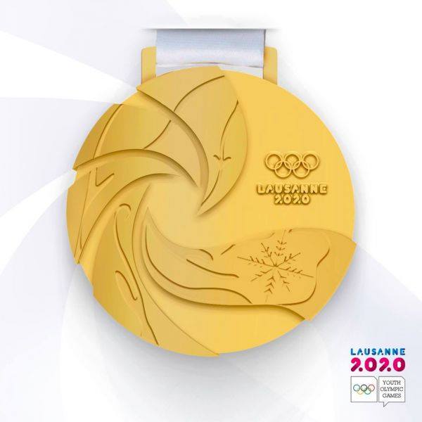 Представлена медаль зимних юношеских Олимпийских игр 2020 года в Лозанне